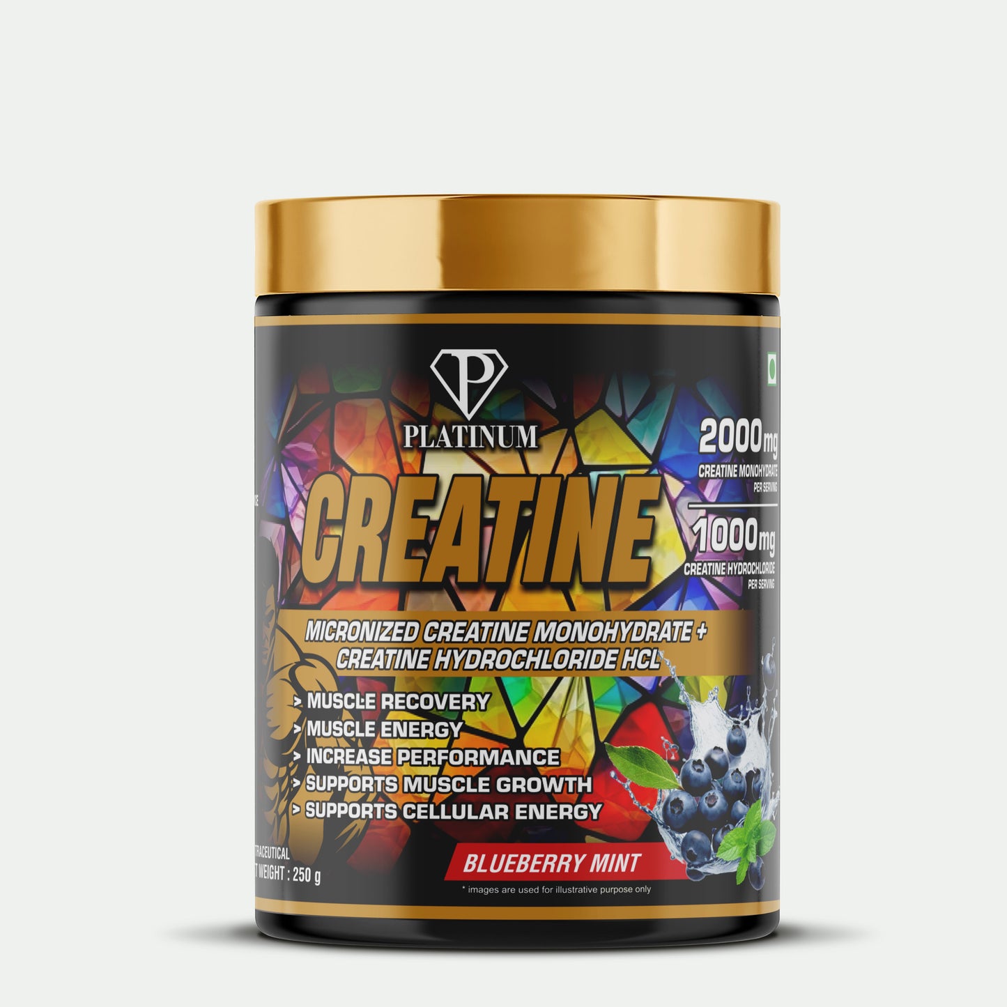 Platinum Nutrition Flavored Creatine 250g