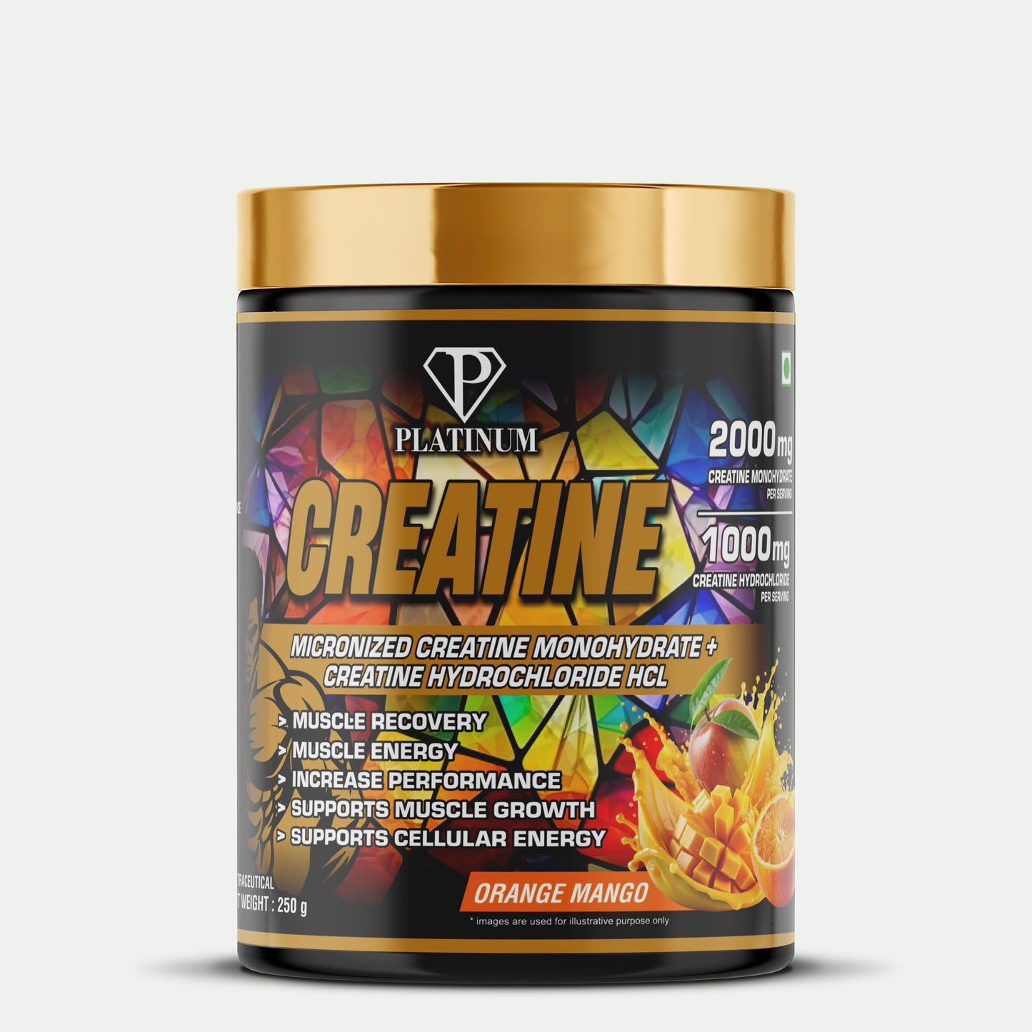 Platinum Nutrition Flavored Creatine 250g