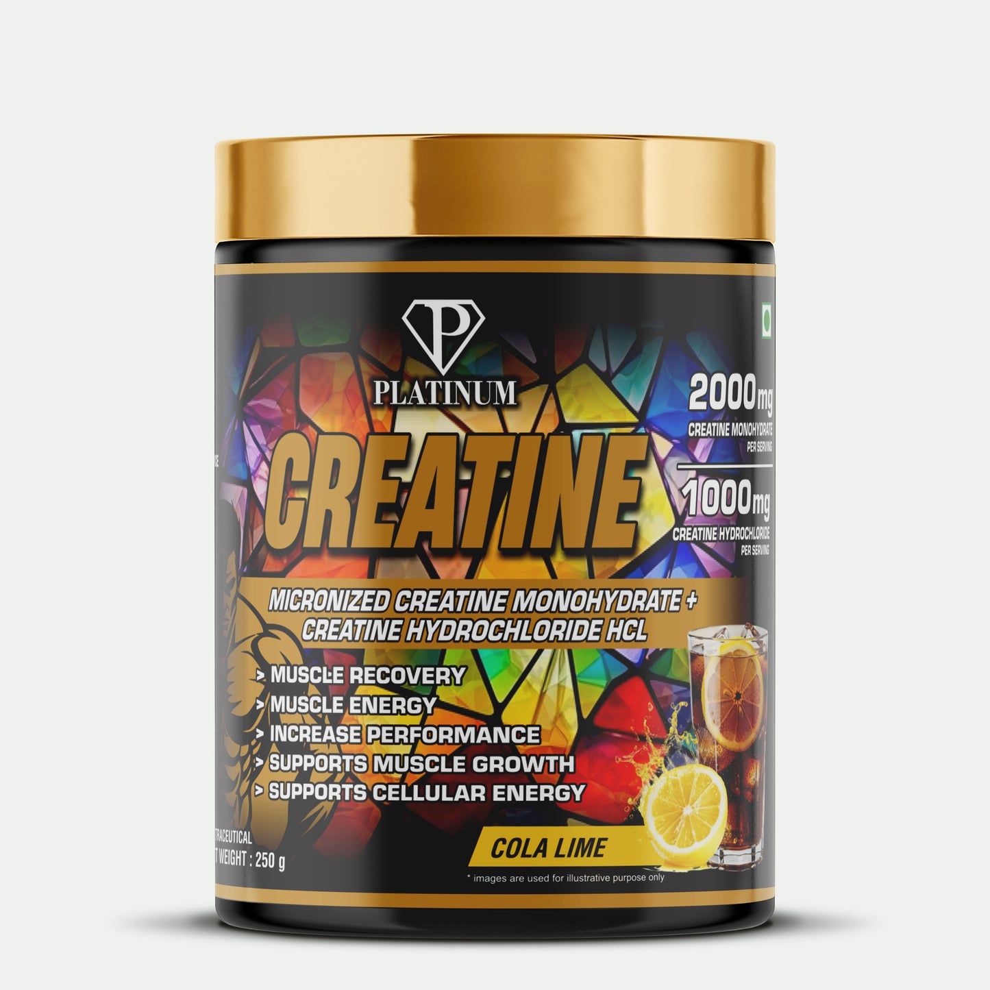 Platinum Nutrition Flavored Creatine 250g