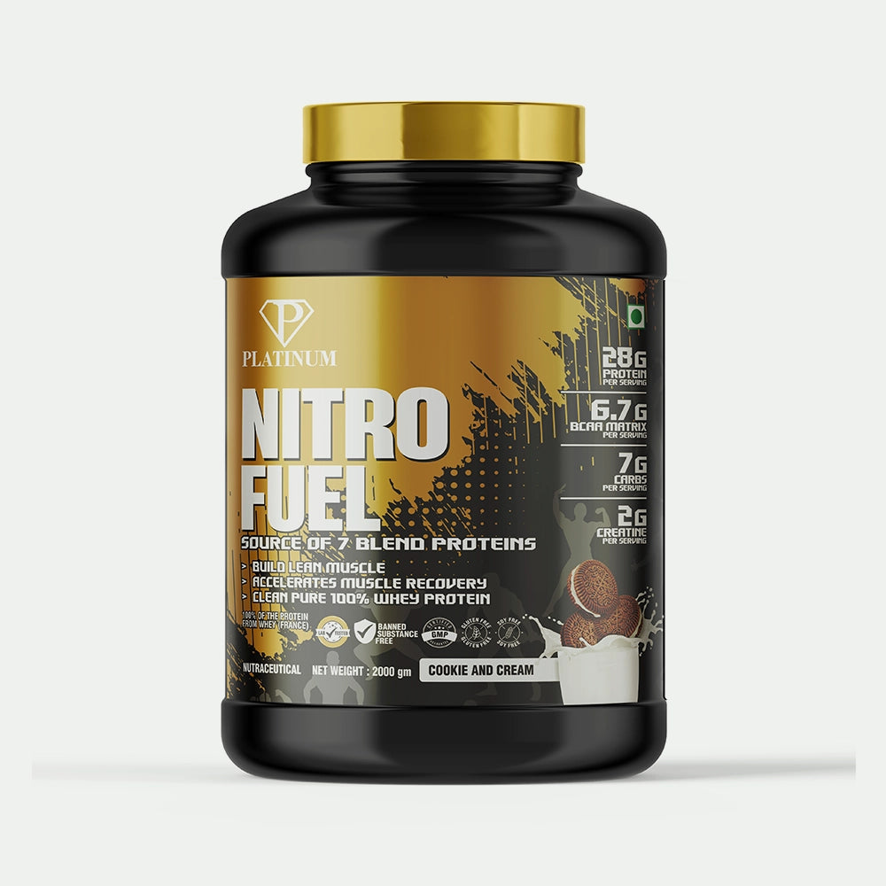 Platinum Nutrition Nitro Fuel Source of 7 Blend Protein