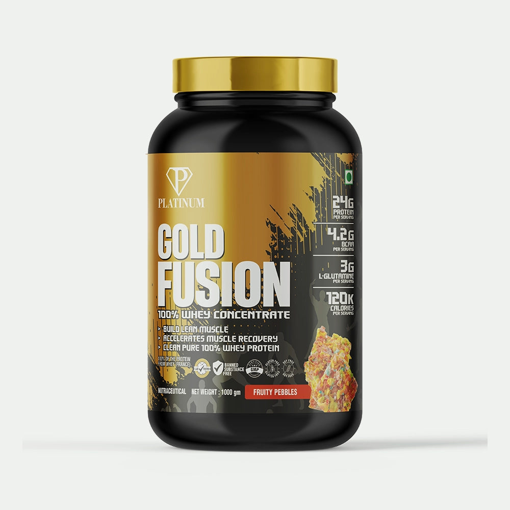 Platinum Gold Fusion 100% Whey Protein Concentrate