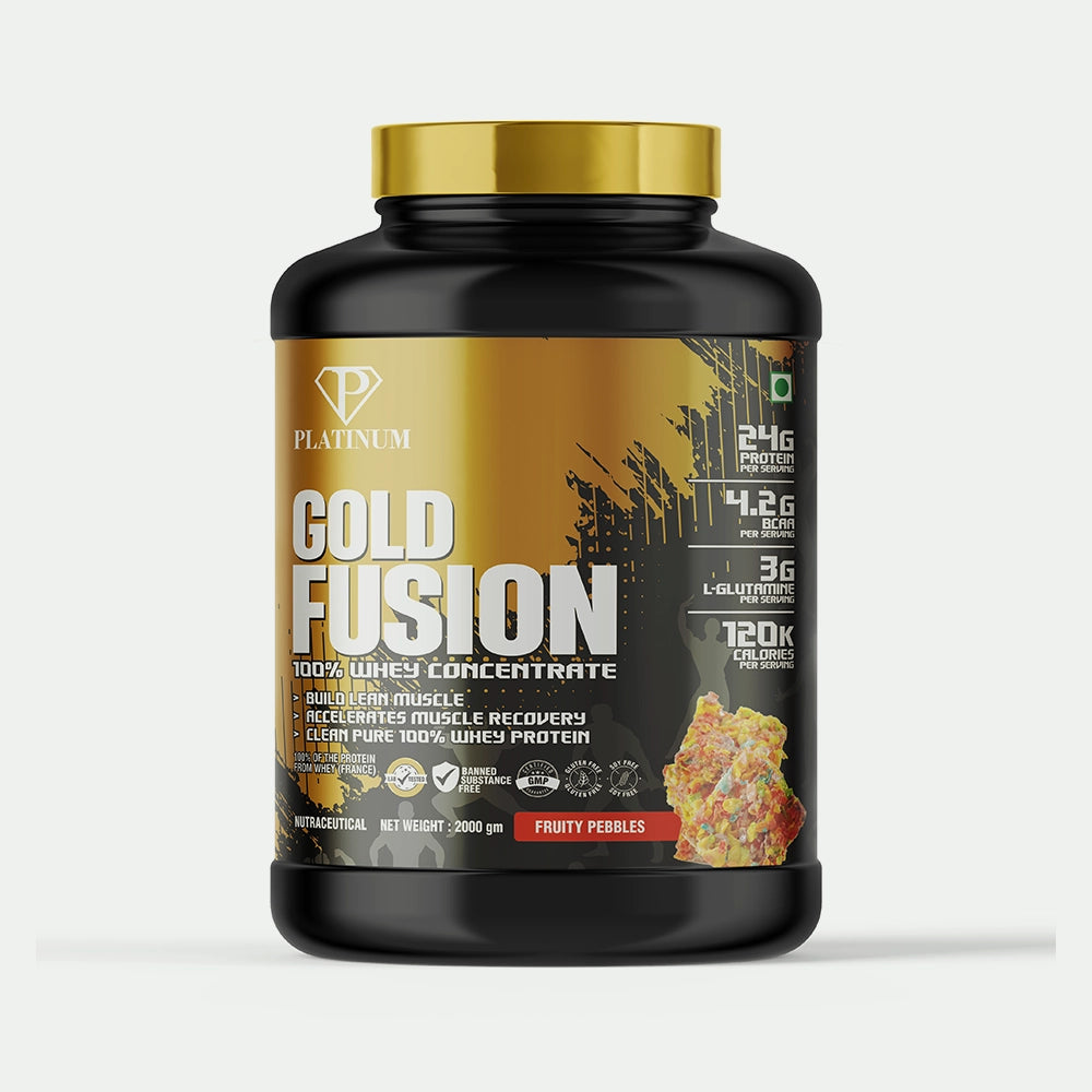 Platinum Gold Fusion 100% Whey Protein Concentrate