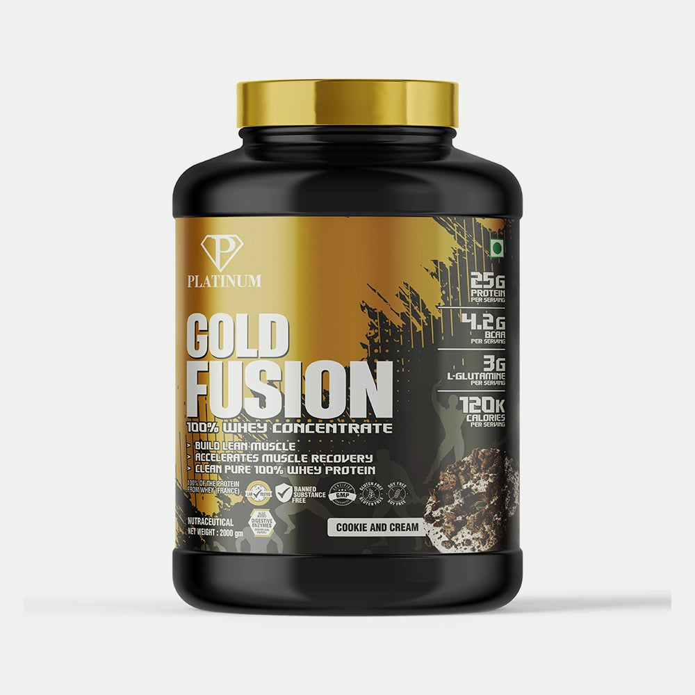 Platinum Gold Fusion 100% Whey Protein Concentrate