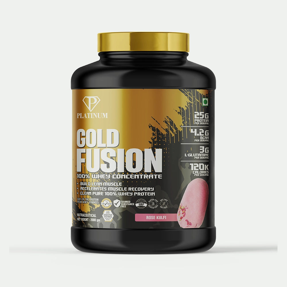 Platinum Gold Fusion 100% Whey Protein Concentrate
