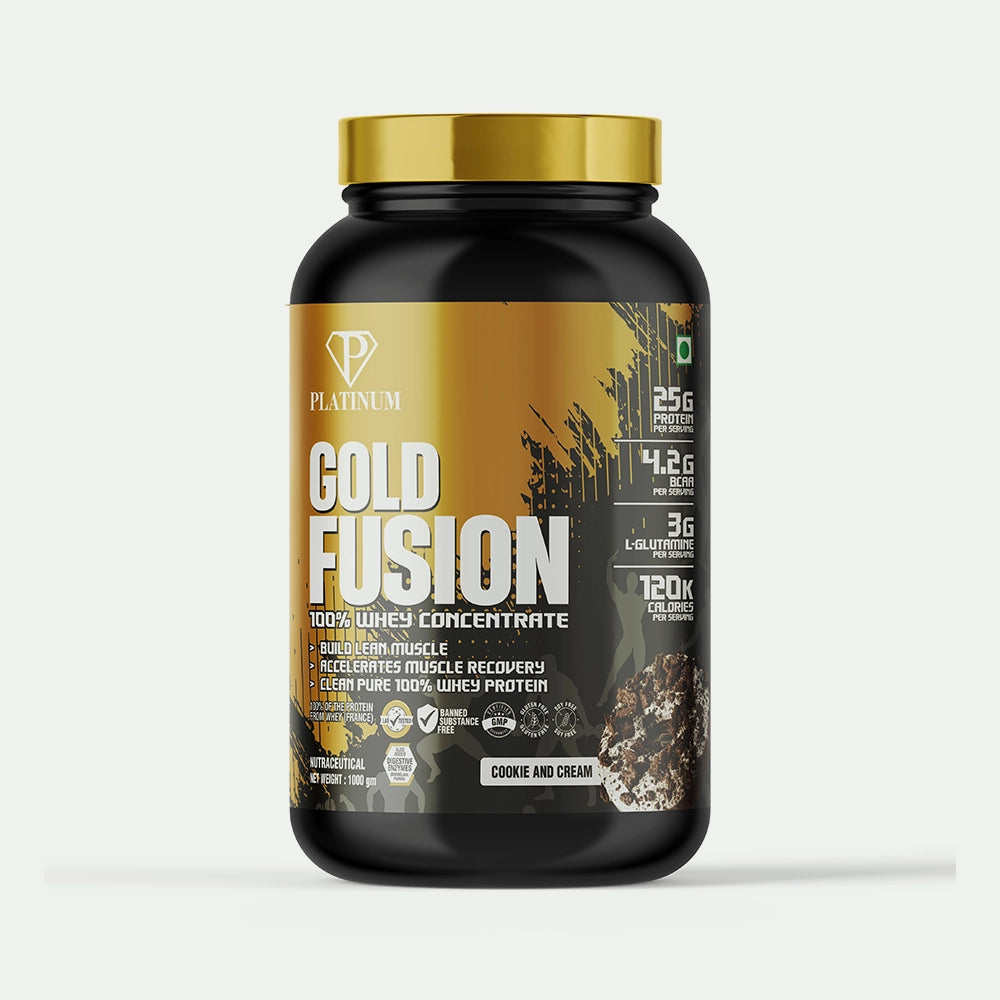 Platinum Gold Fusion 100% Whey Protein Concentrate