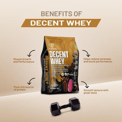 Platinum Decent Whey - 100% Whey Protein