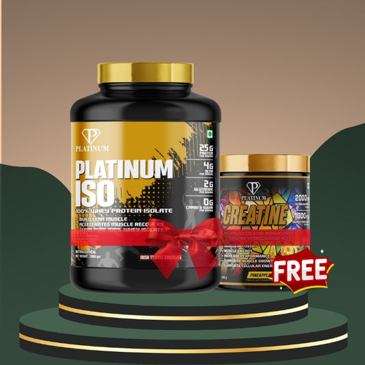 Combo Platinum isolate + Flavored Creatine