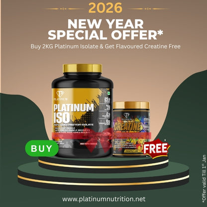 Combo Platinum isolate + Flavored Creatine