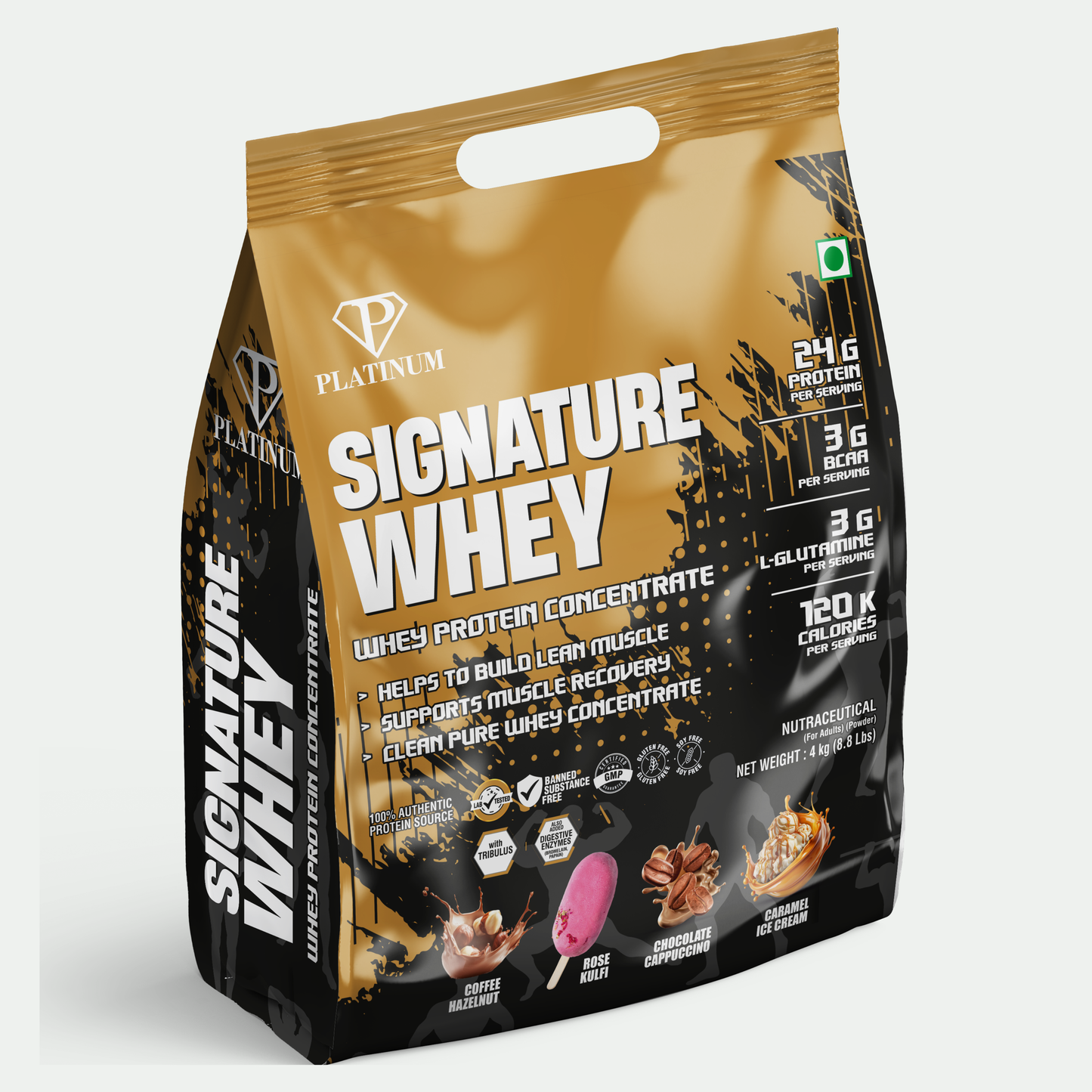 Platinum Signature Whey Protein Concentrate 4Kg