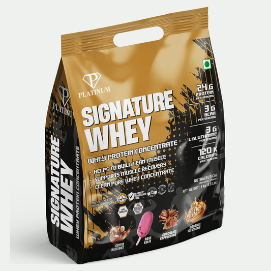 Platinum Signature Whey Protein Concentrate 4Kg