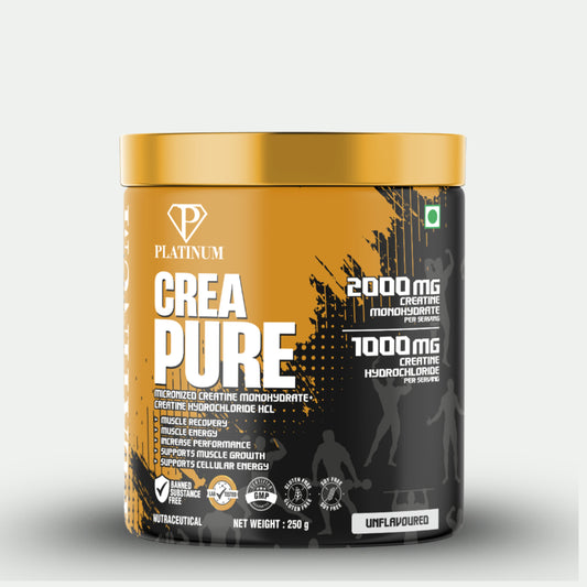 Platinum Creatine Micronized Creatine Mono + Creatine Hcl