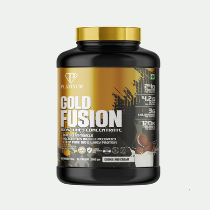 Platinum Gold Fusion 100% Whey Protein Concentrate