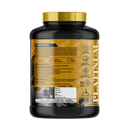 Platinum Nutrition Hydro100 - Pure and Clean Hydrolyzed Whey Isolate