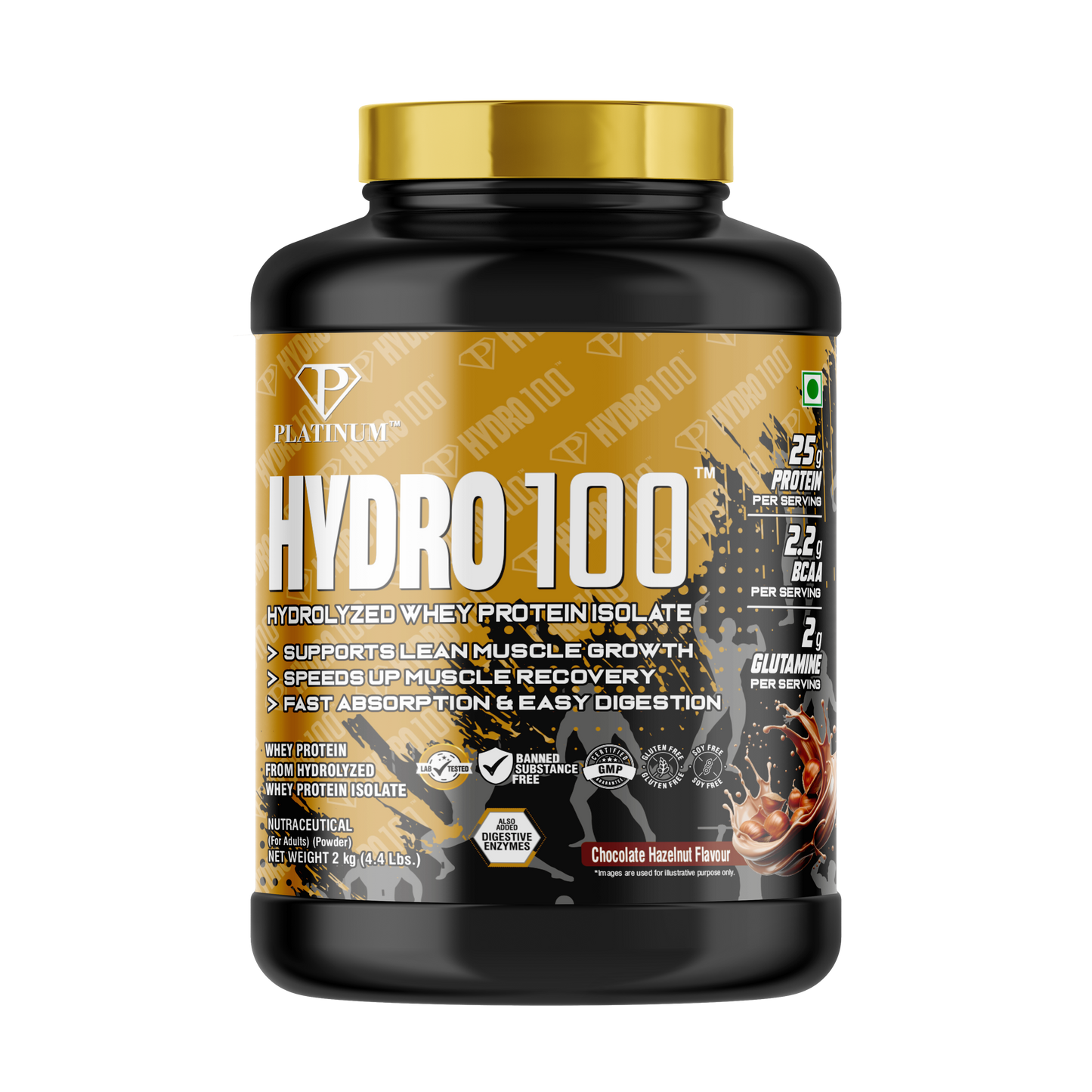Platinum Nutrition Hydro100 - Pure and Clean Hydrolyzed Whey Isolate