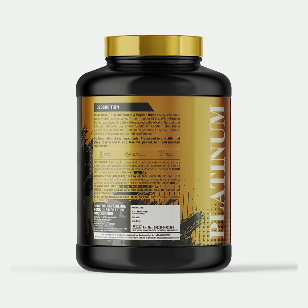 Platinum Nutrition Nitro Fuel Source of 7 Blend Protein
