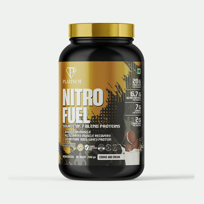 Platinum Nutrition Nitro Fuel Source of 7 Blend Protein