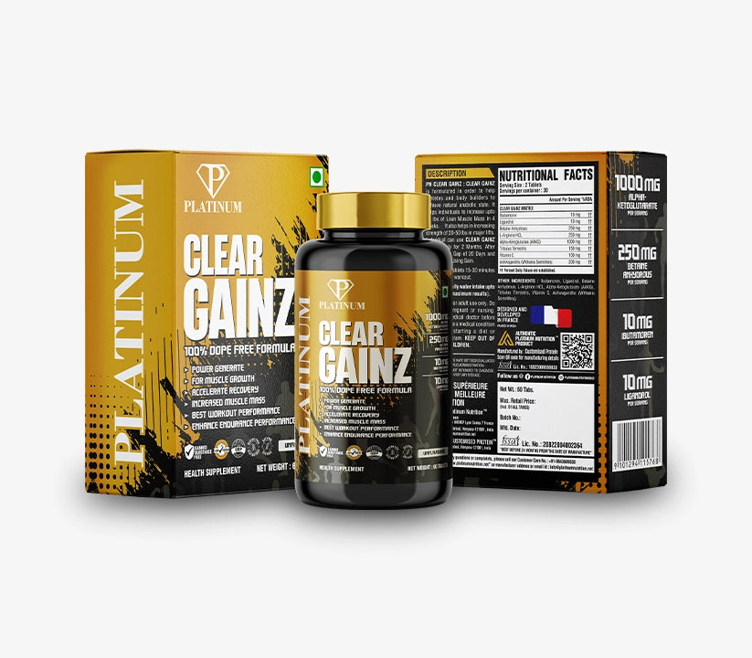 Platinum Nutrition Clear Gainz size gaining tablet