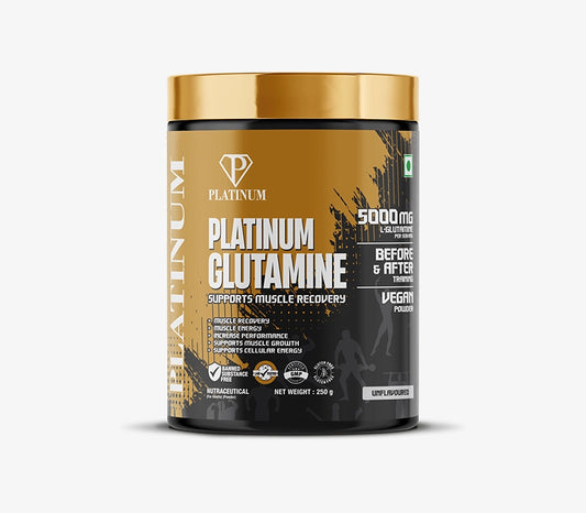 Platinum Glutamine (Unflavored) 250g