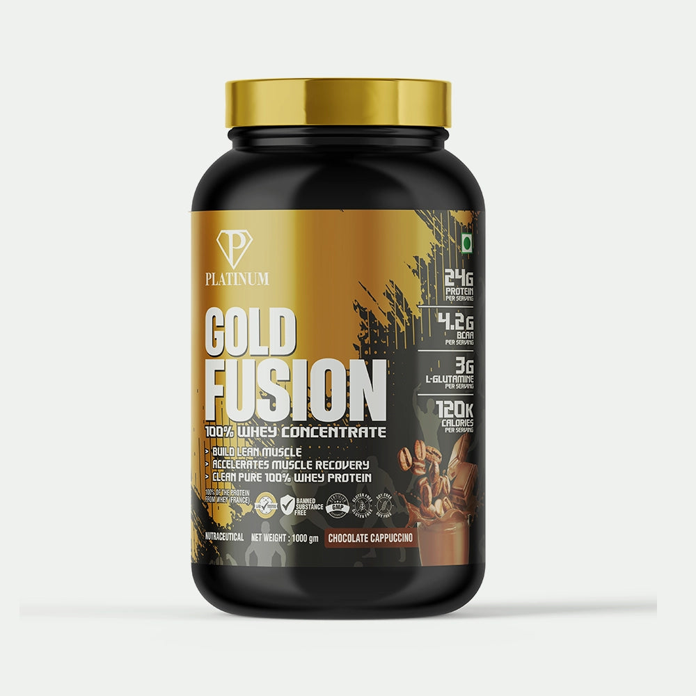 Platinum Gold Fusion 100% Whey Protein Concentrate