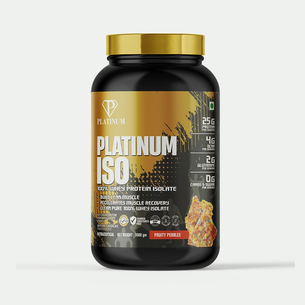 Platinum Nutrition ISO 100% Whey Isolate Protein Powder