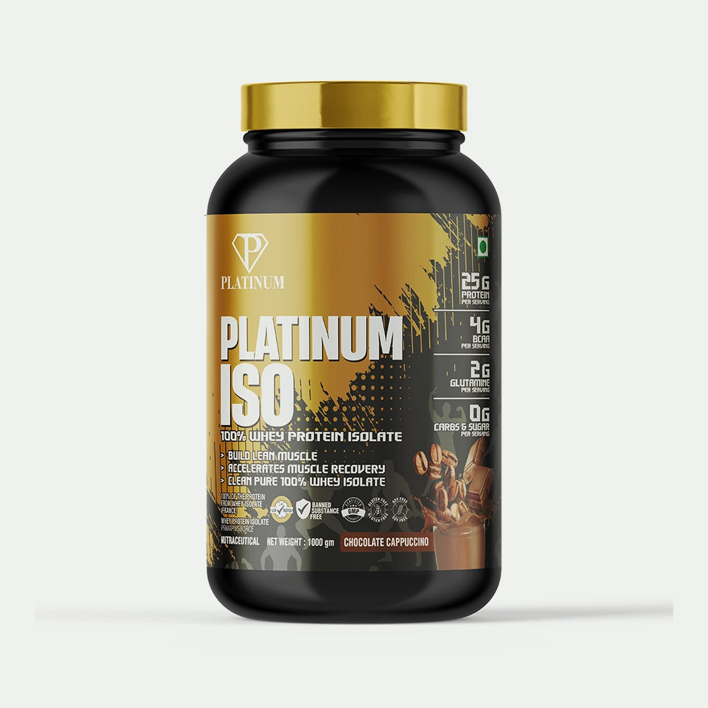 Platinum Nutrition ISO 100% Whey Isolate Protein Powder