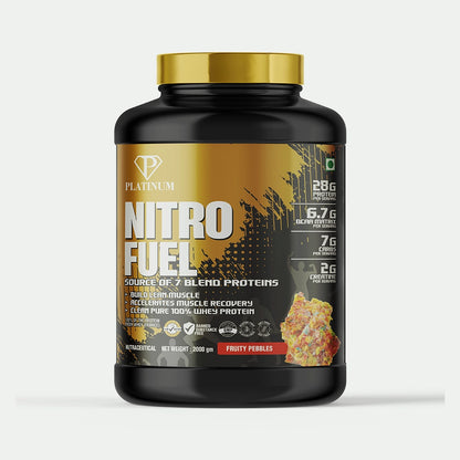 Platinum Nutrition Nitro Fuel Source of 7 Blend Protein
