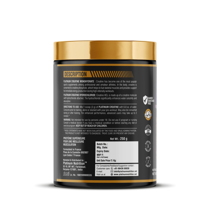 Platinum Nutrition Flavored Creatine 250g