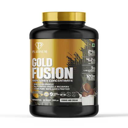 Platinum Gold Fusion 100% Whey Protein Concentrate