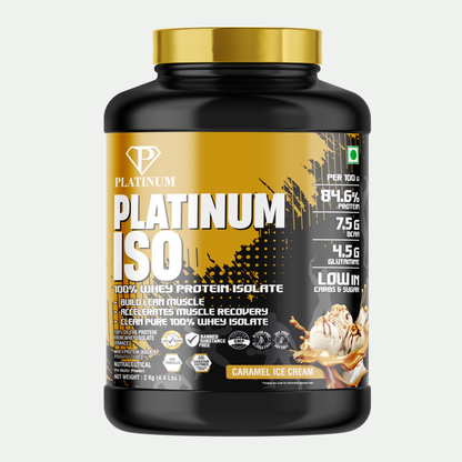 Platinum Nutrition ISO 100% Whey Isolate Protein Powder