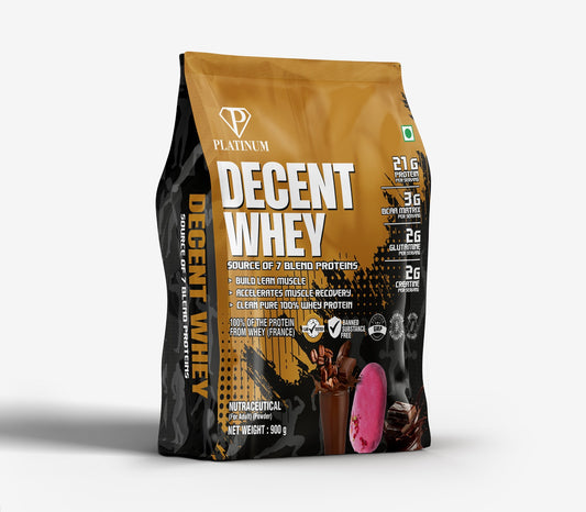 Platinum Decent Whey - 100% Whey Protein